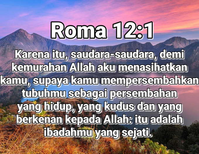 TAFSIR ROMA 12:1-2